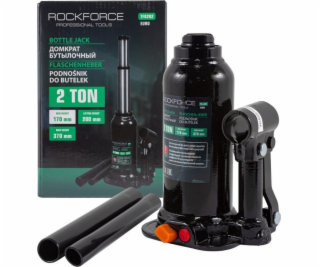 Rockforce Hydraulický zvedák 2t, 2stupňový s ventilem