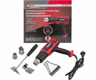 Forcekraft Elektrická horkovzdušná pistole s tryskami (23...