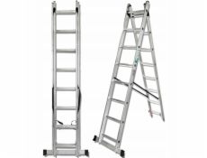 Kombinovaný žebřík Forcekraft 2x11 kroků