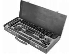 Forcekraft Sada nářadí Sada nářadí 1/2 24dílná. (8–32 mm) (6stranný)