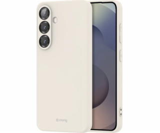 CRONG Barevný kryt pro Samsung Galaxy S25 béžový