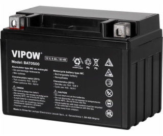 Vipow ML VIPOW motocyklová baterie typu MC 12V 9Ah