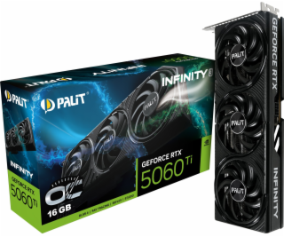 Palit Grafická karta RTX 5060 TI INFINITY 3 OC 16GB GDDR7...
