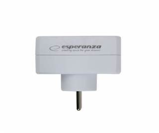 Esperanza ELK305W Elektrický rozdělovač 2 zásuvky bílý