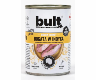 bult Bohaté na krůtí maso - Mokré krmivo pro psy - 800 g