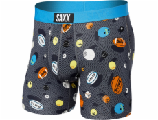 SAXX Pánské rychleschnoucí boxerky SAXX VIBE Balls - šedé M