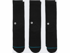 Stance Ponožky Icon Crew, 3 páry, černé