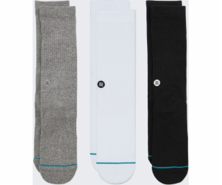 Stance Ponožky Icon Crew, 3 páry, vícebarevné