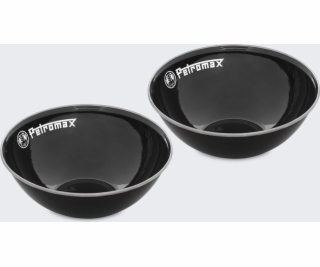 Petromax Smaltované misky Petromax 10 l 2 ks ČERNÉ