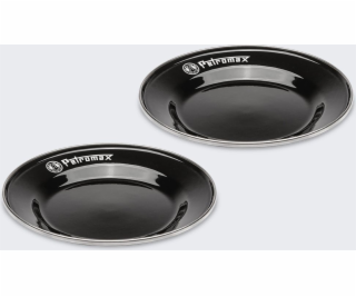 Petromax Smaltované talíře Petromax 26 cm 2 ks ČERNÉ