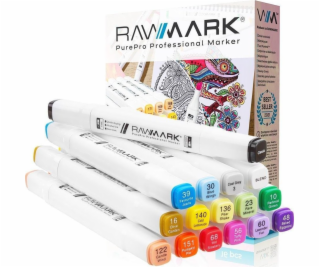 rawmark Pro alkoholové fixy purePRO 16 barev Pastel