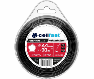 Cellfast Řezací struna premium 2,4 mm 90 m hvězdicová (35...
