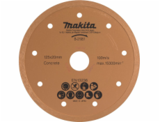 Makita DIAMANTOVÝ KOTOUČ MAKITA 125 mm x 20 mm PLNÝ PRO DCC500,4101RH