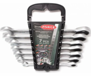 Rockforce Sada otevřených klíčů s ráčnou ROCKFORCE, 7díln...