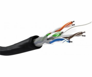 Goobay Síťový kabel CAT 6 pro venkovní použití, U/UTP, če...