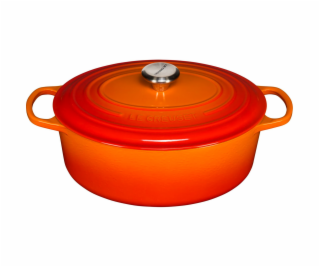 Le Creuset Signature Casserole oval 31 cm volcanic