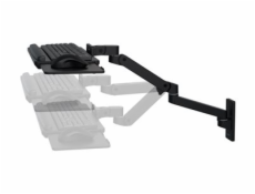 Ergotron LX Pro - Montá? otočného ramene pro klávesnici / myš - adjustable - montá? na stěnu - černá