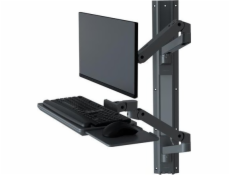 Ergotron LX Pro - Montá?ní sada (2 ramena, 2 rozšíření, zásuvka pro klávesnici, vysouvací podlo?ka pod myš, dr?ák na myš, 2 základny pro montá? na stěnu, nástěnná trasa 34 , svorka na zeď, 2 cable cha