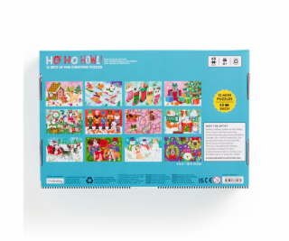 Mudpuppy Puzzle Předvánoční odpočítávání sada 12 ks