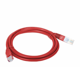 Alantec KKU5CZE1 síťový kabel Červená 1 m Cat5e U/UTP (UTP)