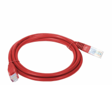 Alantec KKU5CZE1 síťový kabel Červená 1 m Cat5e U/UTP (UTP)