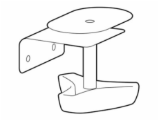 Ergotron LX Pro - Montá?ní sada (2dílná svorka na stůl, upínací prvky) - replacement kit - hliník, ocel - upevnitelné na stůl