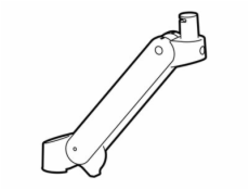Ergotron LX Pro - Upevňovací komponent (arm without pivot) - Technologie konstantní síly - tmavě šedá - rameno monitoru
