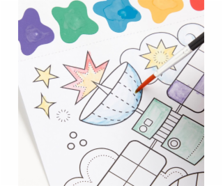 Mudpuppy Malovací sada Vesmír