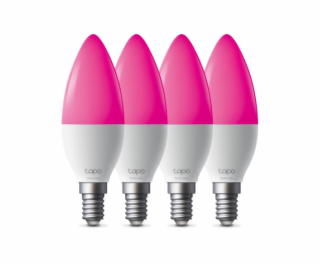 Chytrá žárovka TP-Link Tapo L430C(4-pack) E14, 4,8W, 230V...