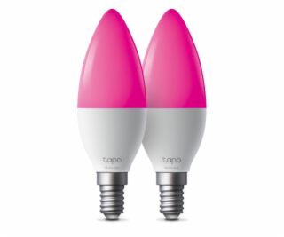 Chytrá žárovka TP-Link Tapo L430C(2-pack) E14, 4,8W, 230V...