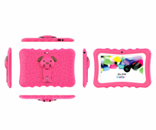 Tablet KidsTAB7 V2 BLOW 4/32GB różowe etui 2MP