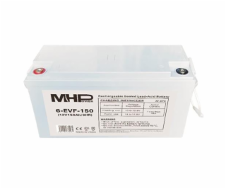 Baterie MHPower 6-EVF-150 Trakční gelová, 12V/150Ah, Term...