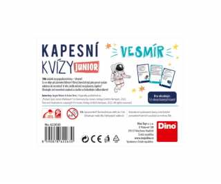 Dino Kapesní kvízy JUNIOR Vesmír