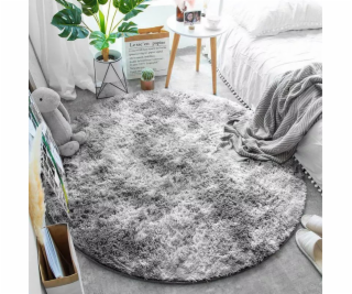 Strado Kulatý koberec Ombre Strado 120x120 OmbreSilver (L...