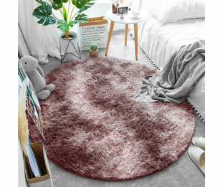 Strado Kulatý koberec Ombre Strado 120x120 OmbrePurple (P...