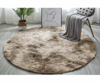 Strado Kulatý koberec Ombre Strado 120x120 OmbreCamel (Be...