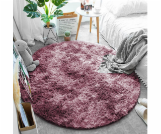 Strado Kulatý koberec Ombre Strado 120x120 OmbreRed (Red)...