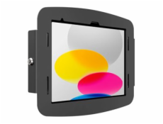 Compulocks iPad 10.9  10th Gen Space Enclosure Wall Mount - ?kříň - pro tablet - uzamykatelný - vysoce kvalitní hliník - černá - velikost obrazovky: 10.9  - montážní rozhraní: 100 x 100 mm - montáž na