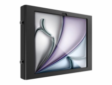 Compulocks iPad Air M2 13  (2024), Apex Secured Enclosure Wall Mount - Škříň - pro tablet - glass mount, space - uzamykatelný - vysoce kvalitní hliník - černá - velikost obrazovky: 13  - montážní rozh