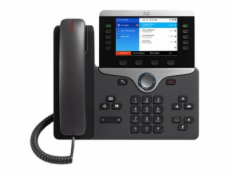 Cisco IP Phone 8861 - Telefon VoIP - IEEE 802.11a/b/g/n/ac (Wi-Fi) - SIP, RTP, SDP - 5 řádků - uhel
