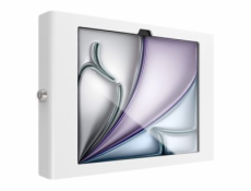Compulocks iPad Air M2 11  (2024), Apex Secured Enclosure Wall Mount - Škříň - pro tablet - glass mount, space - uzamykatelný - vysoce kvalitní hliník - bílá - velikost obrazovky: 11  - montážní rozhr