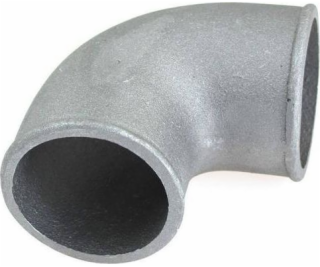 TurboWorks Hliníkové koleno lité 90 stupňů 70 mm