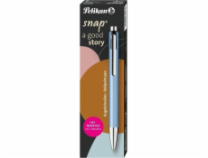 Pelikan Pouzdro na kuličkové pero Snap K10 metalicky modré