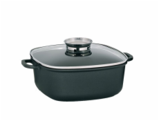 KELA Pekáč čtvercový s poklicí 28 cm KERROS KL-11553