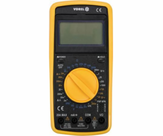 Vorel VOREL MULTIFUNKČNÍ DIGITÁLNÍ ELEKTROMĚR T81775