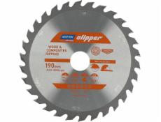 Norton Clipper KRUHOVÁ PILA NORTON 190 mm x 30 mm x 30 oz DŘEVO A KOMPOZITY ATB (2,8 / 1,8) N70184608053