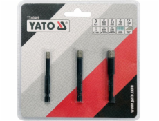 Yato Vrtačka DIAMANTOVÉ VRTÁKY YATO DO KAMENNÉ OBKLADY 3 ks. YT-60409