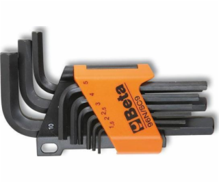 Beta Tools Sada úhlových klíčů 1,5-10 mm, 9 kusů, 96N/SC9...