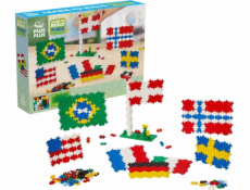 Plus Plus PLUS-PLUS NAUČTE SE VYRÁBĚT VLAJKY Z CELÉHO SVĚTA
