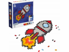 Plus Plus PLUS-PLUS PUZZLE PODLE ČÍSEL RAKETA - 500 DÍLŮ